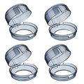 [Hometech] Snap On Stove Knob Covers for Household Use, 4 Piece Set