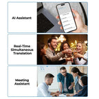 [Hometech] Smart Translation Headphones with Wireless Audio and App Support