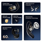 [Hometech] Smart Translation Headphones with Wireless Audio and App Support