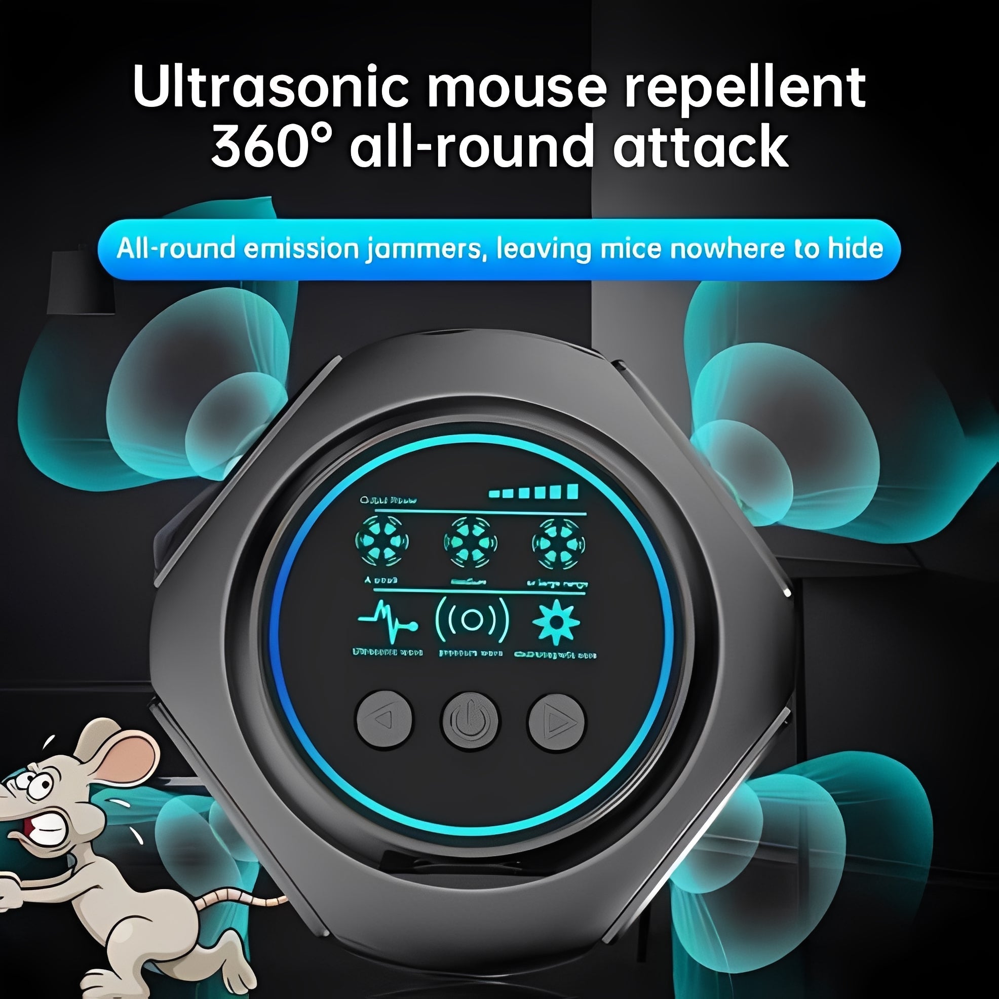 [Hometech] Ultrasonic Spider Deterrent Plug In Device