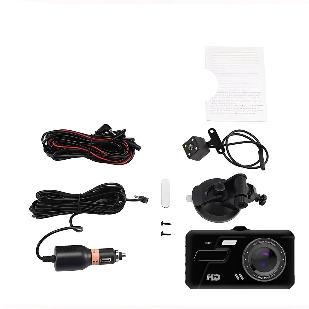 [Hometech] Front and Rear Vehicle Dash Camera with 1080P Recording