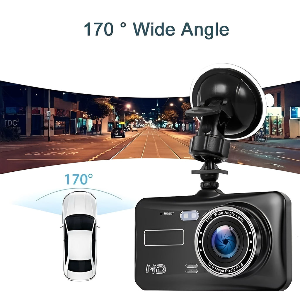 [Hometech] Front and Rear Vehicle Dash Camera with 1080P Recording