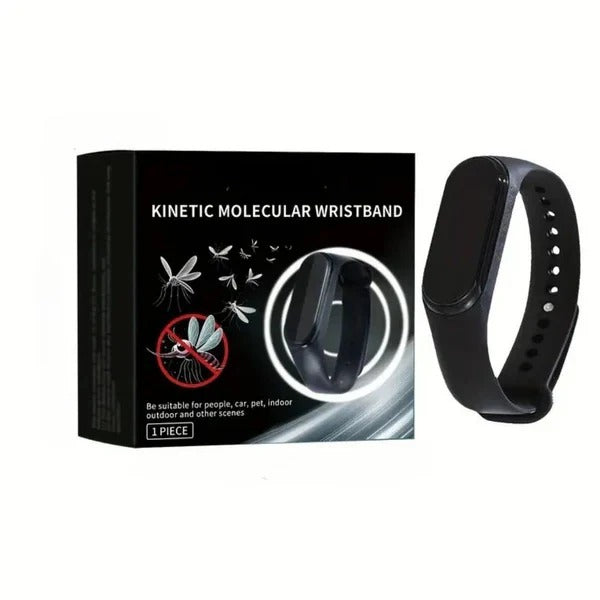 [Hometech] Wearable Ultrasonic Mosquito Deterrent Wristband with Clip On Design