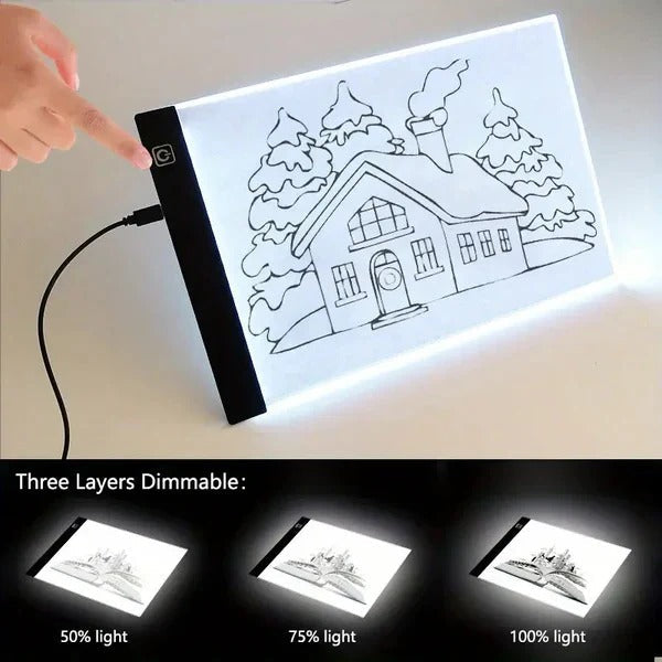 [Hometech] Illuminated Creative Tablet and A4 LED Tracing Light Box
