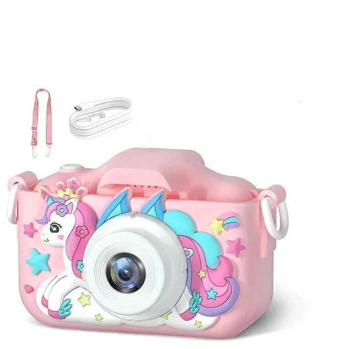 [Hometech] Kids Digital Camera with Dual Lens and Rechargeable Battery