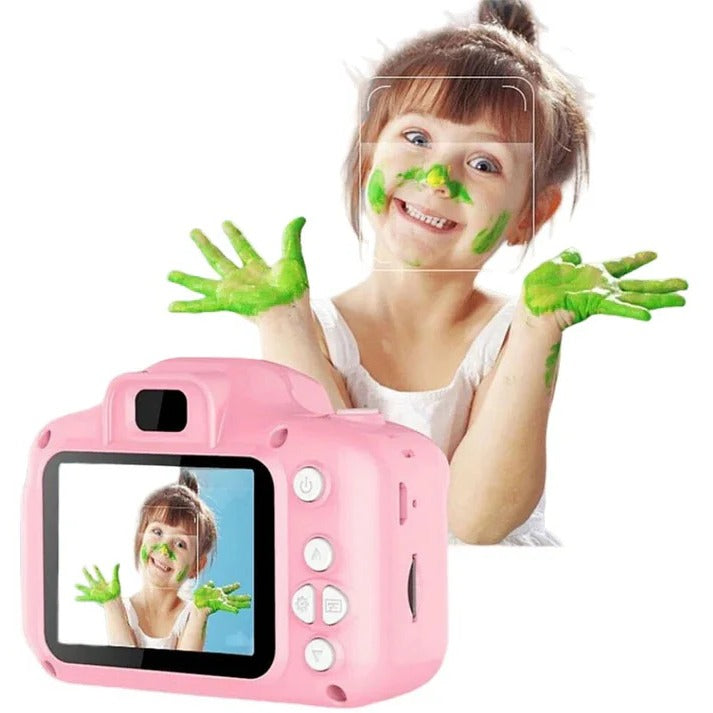 [Hometech] Kids Digital Camera with Dual Lens and Rechargeable Battery