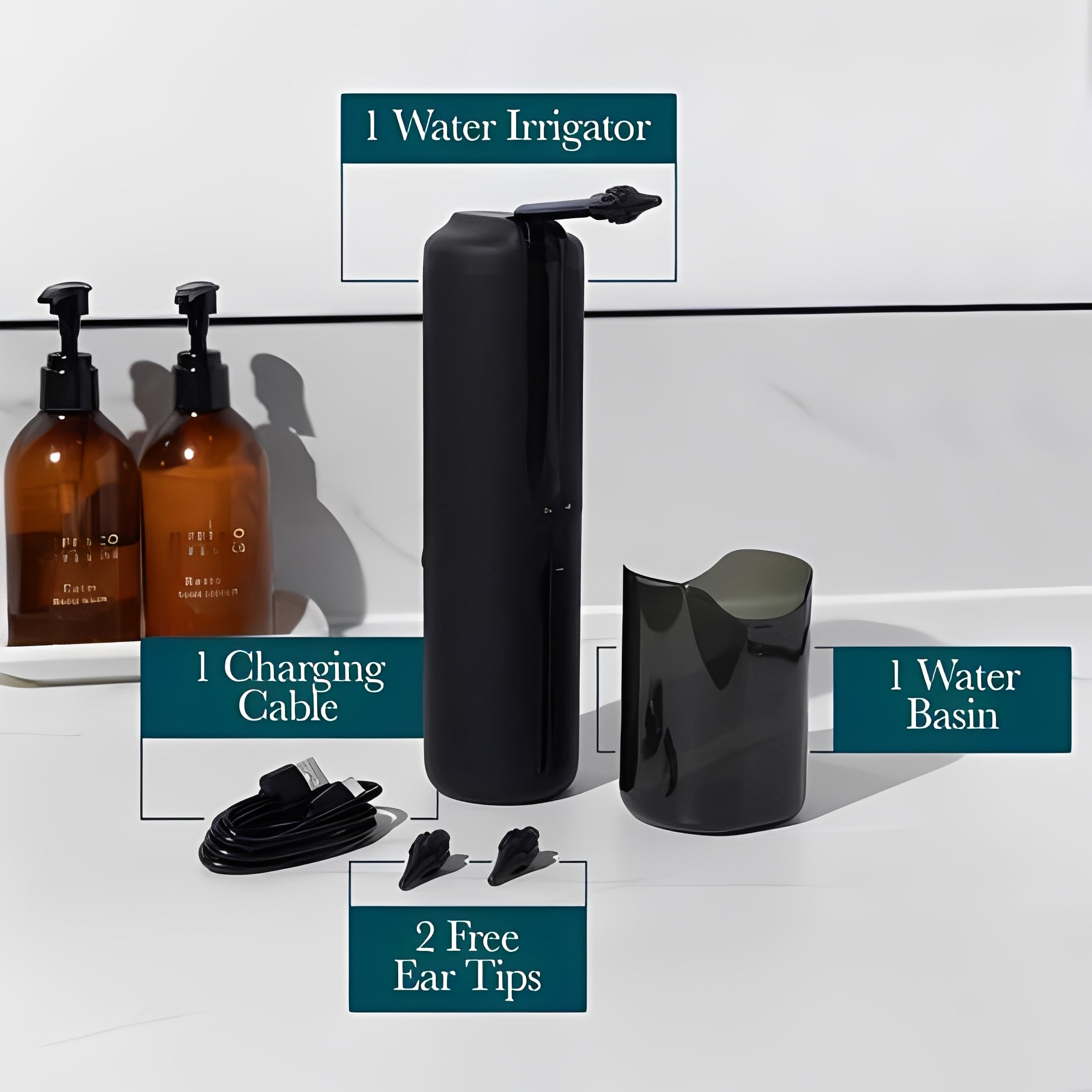 [Hometech] Water Based and USB Rechargeable Ear Rinsing Device