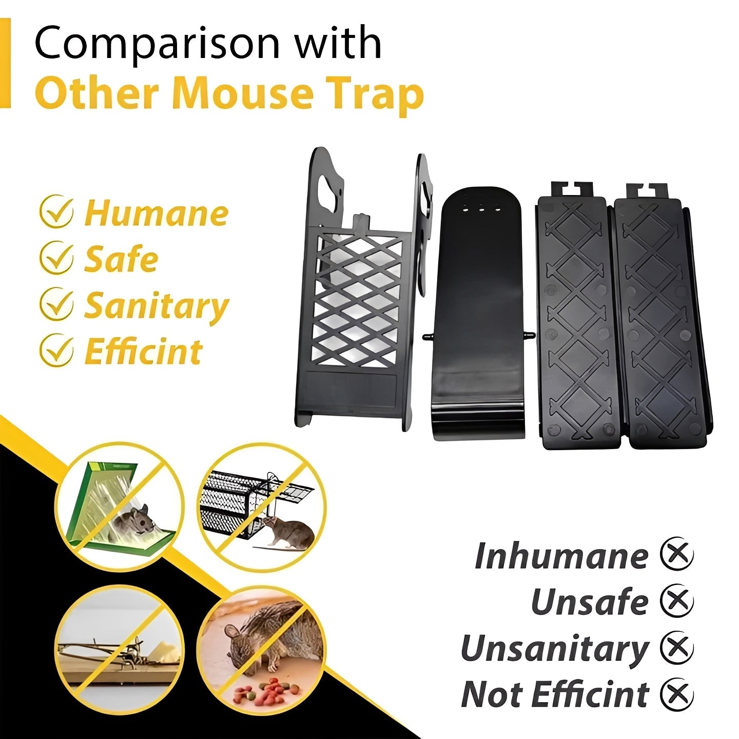 [Hometech] Reusable Walk Plank Bucket Trap Attachment