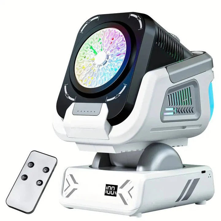 [Hometech] Bubble Blower with LED Lights and Rotating Base