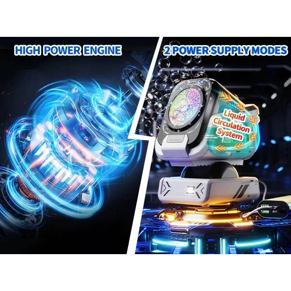 [Hometech] Bubble Blower with LED Lights and Rotating Base