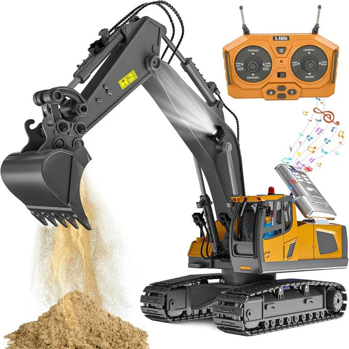 [Hometech] Remote Control Construction Vehicle with Interchangeable Tools