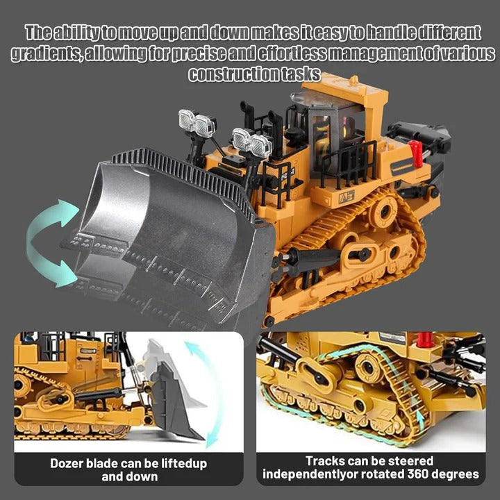 [Hometech] Remote Control Construction Vehicle with Interchangeable Tools