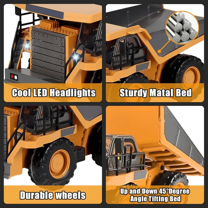 [Hometech] Remote Control Construction Vehicle with Interchangeable Tools