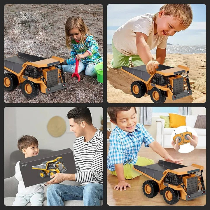 [Hometech] Remote Control Construction Vehicle with Interchangeable Tools