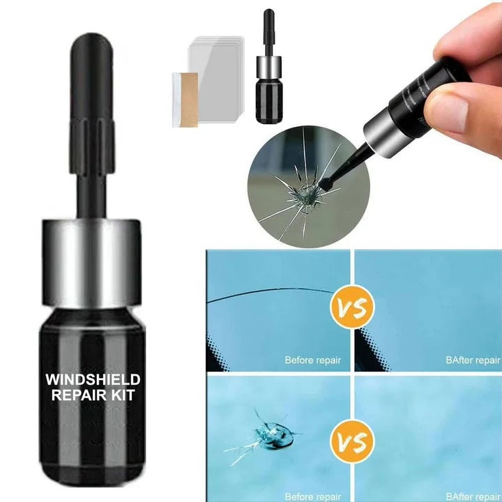 [Hometech] Windshield Repair Kit for Chips and Surface Cracks