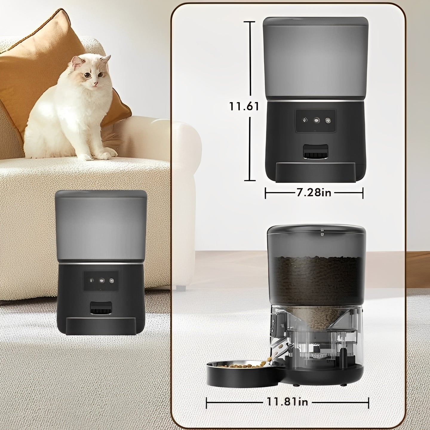 [Hometech] Smart Auto Feeder and Pet Meal Dispenser