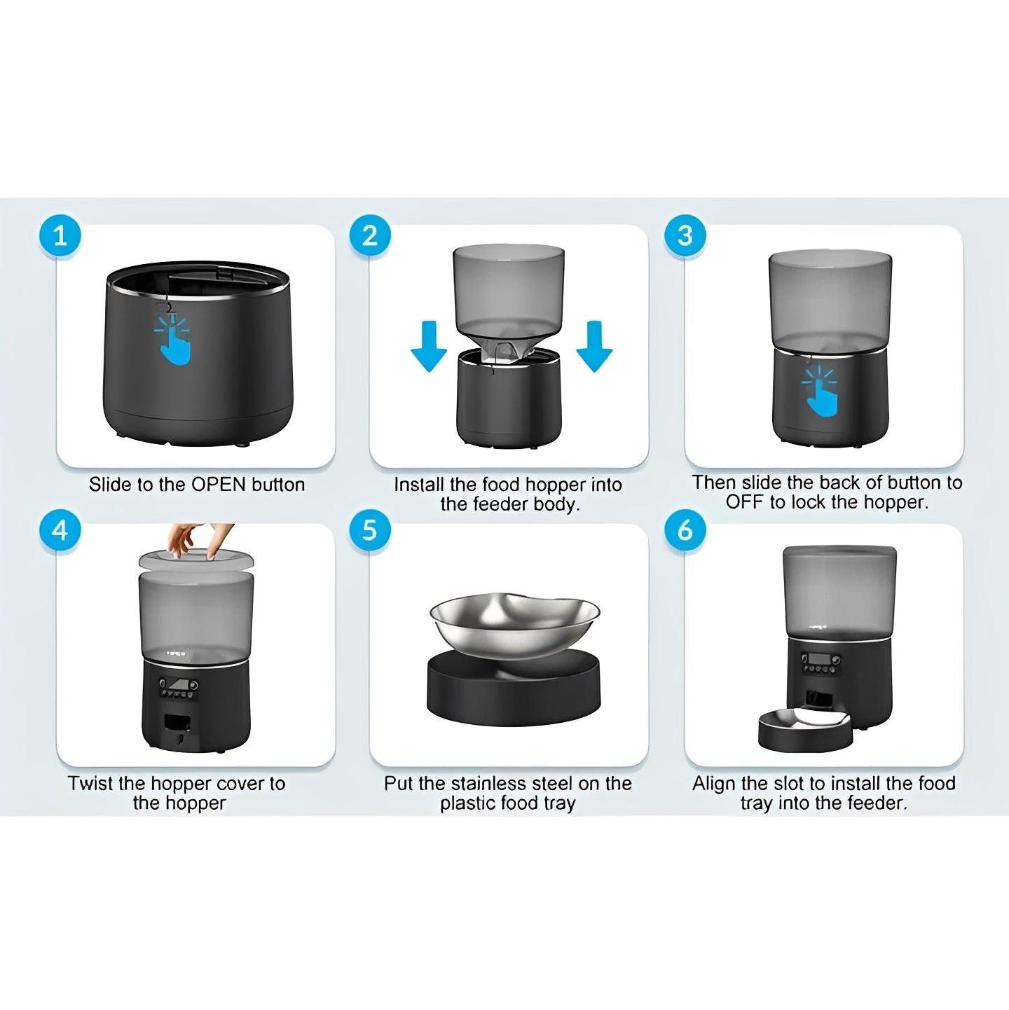 [Hometech] Smart Auto Feeder and Pet Meal Dispenser