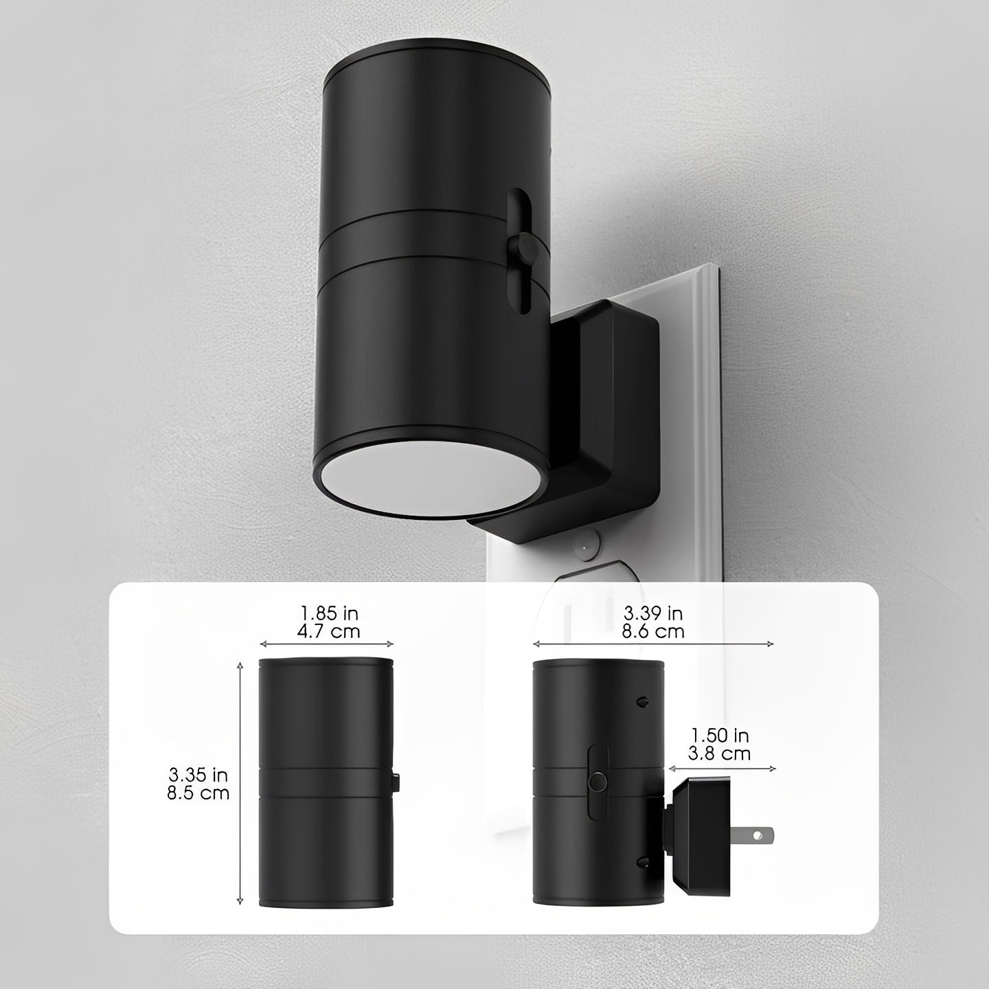 [Hometech] Plug In LED Night Light with Light Sensor