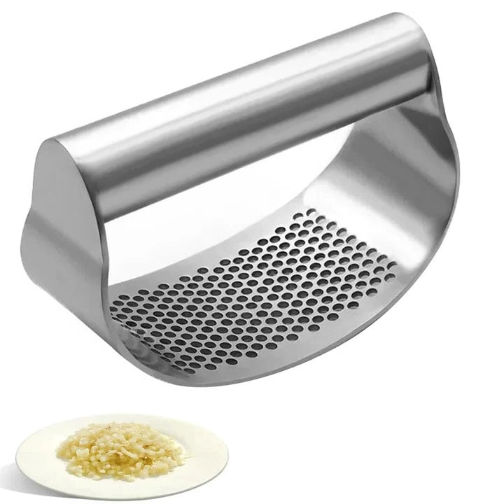 [Hometech] Stainless Steel Garlic Press Rocker for Kitchen Use