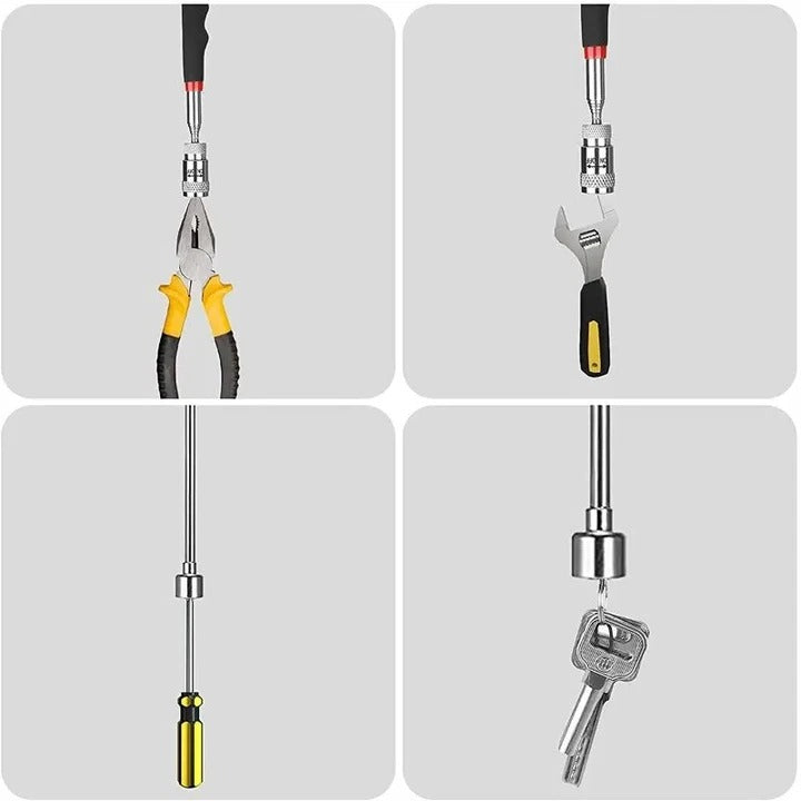 [Hometech] Telescopic Magnetic Pick Up Tool with LED Light