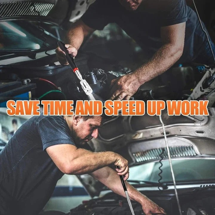 [Hometech] Telescopic Magnetic Pick Up Tool with LED Light