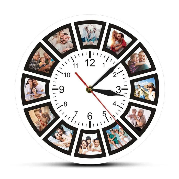 [Hometech] Customizable Wall Clock with Personalized Design