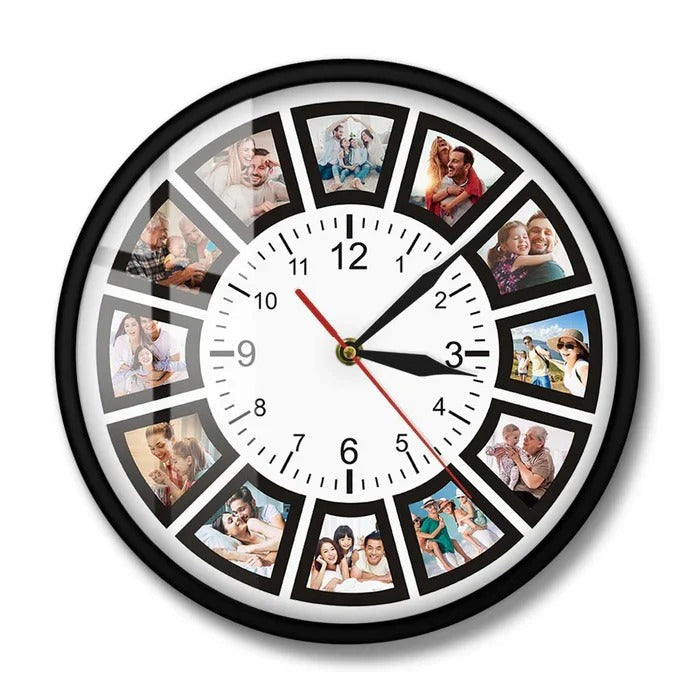 [Hometech] Customizable Wall Clock with Personalized Design