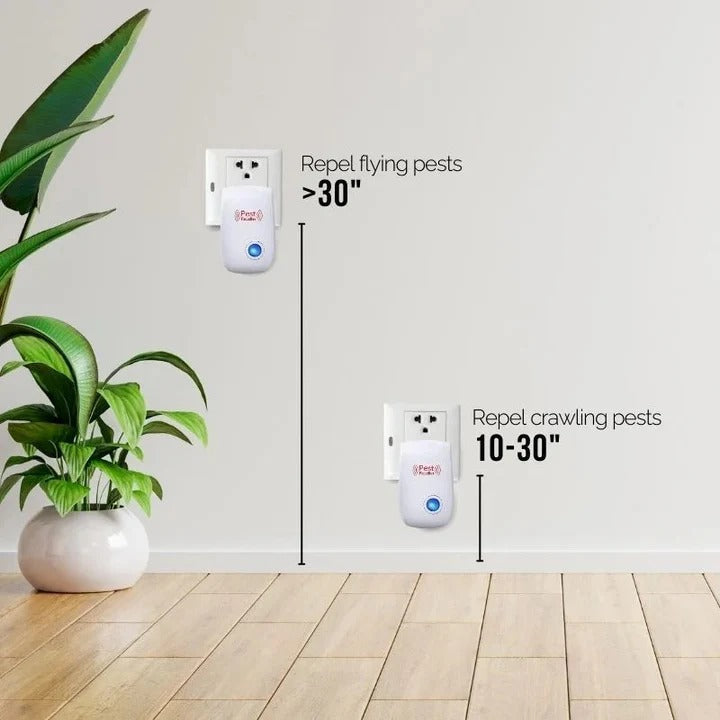 [Hometech] Ultrasonic Fly Repeller with Plug In Operation