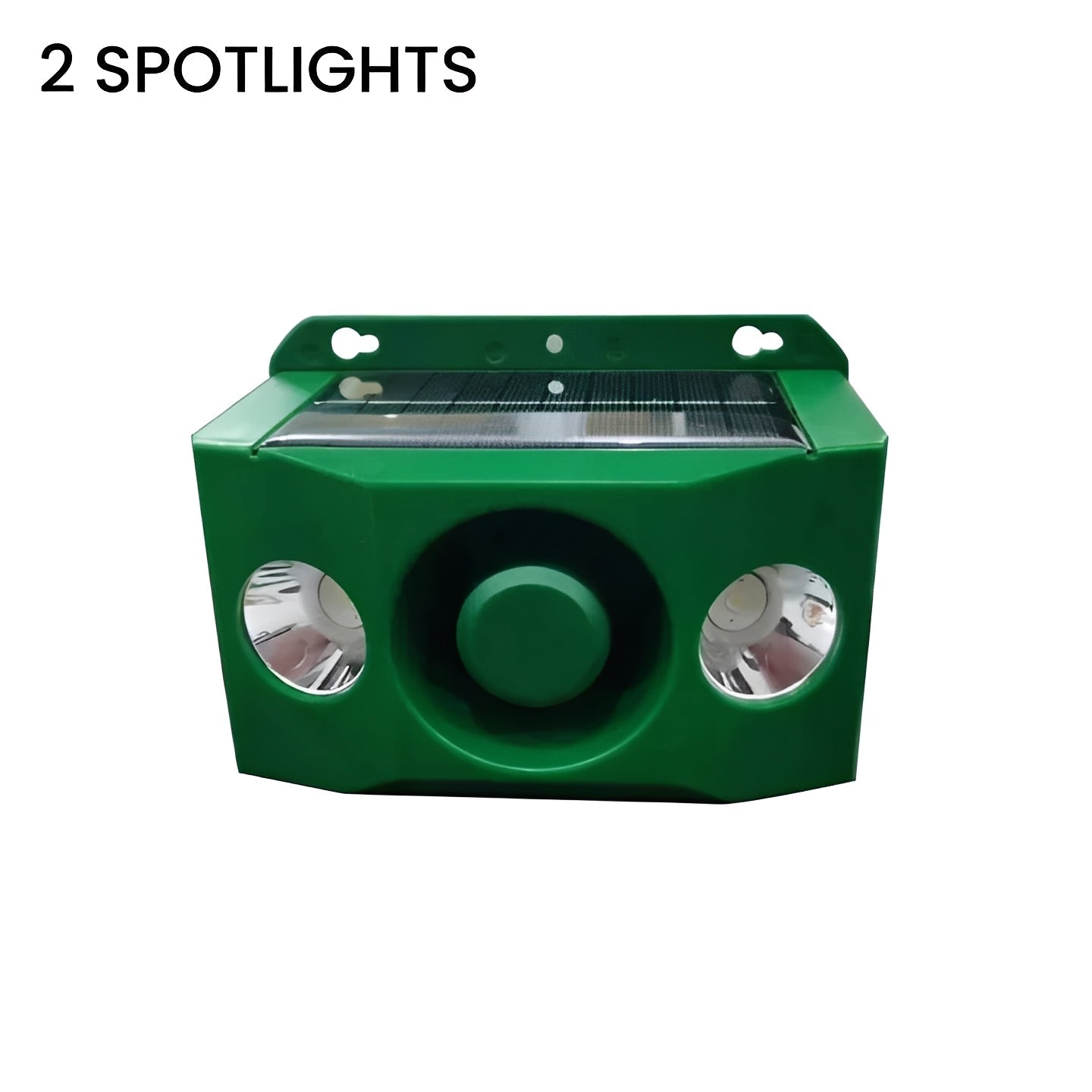 [Hometech] Solar Powered Animal Repellent with Warning Light System