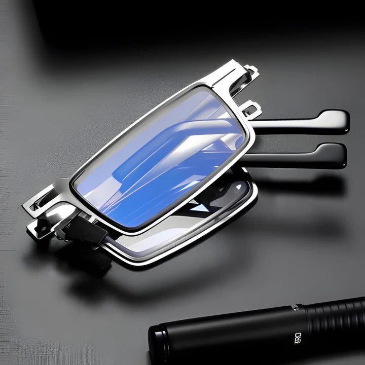 [Hometech] Foldable Reading Glasses with Lightweight Screwless Design