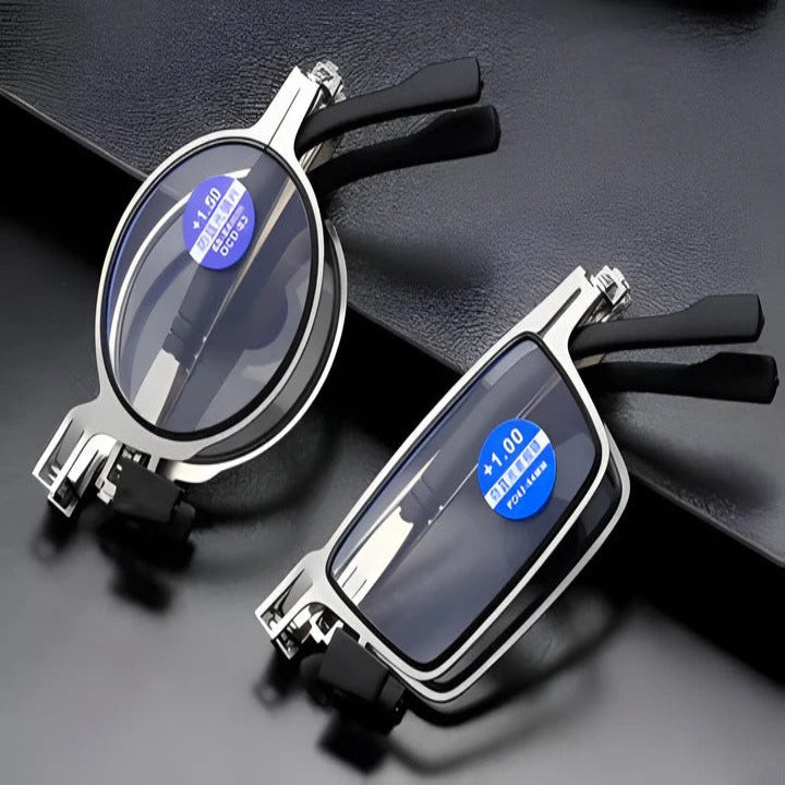 [Hometech] Foldable Reading Glasses with Lightweight Screwless Design