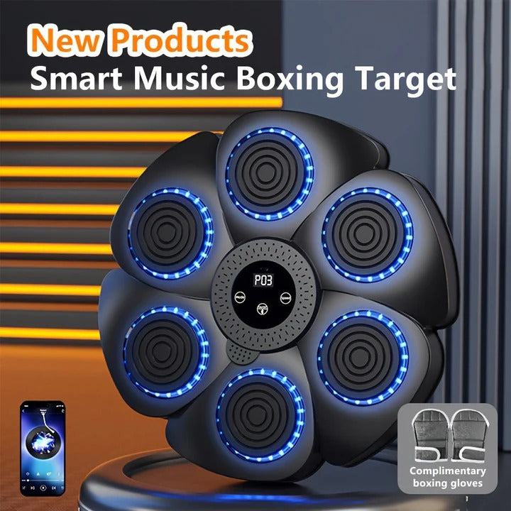 [Hometech] Wall Mounted USB Rechargeable Music Boxing Target
