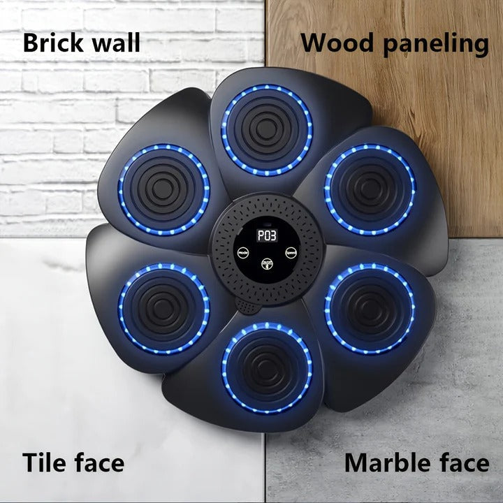 [Hometech] Wall Mounted USB Rechargeable Music Boxing Target