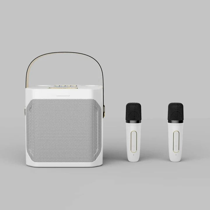 [Hometech] Portable Bluetooth Karaoke Speaker with 360 Degree Sound