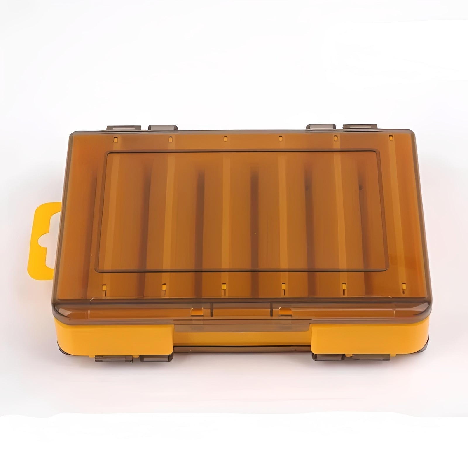 [Hometech] Fishing Tackle Box with Double Sided Compartment Storage