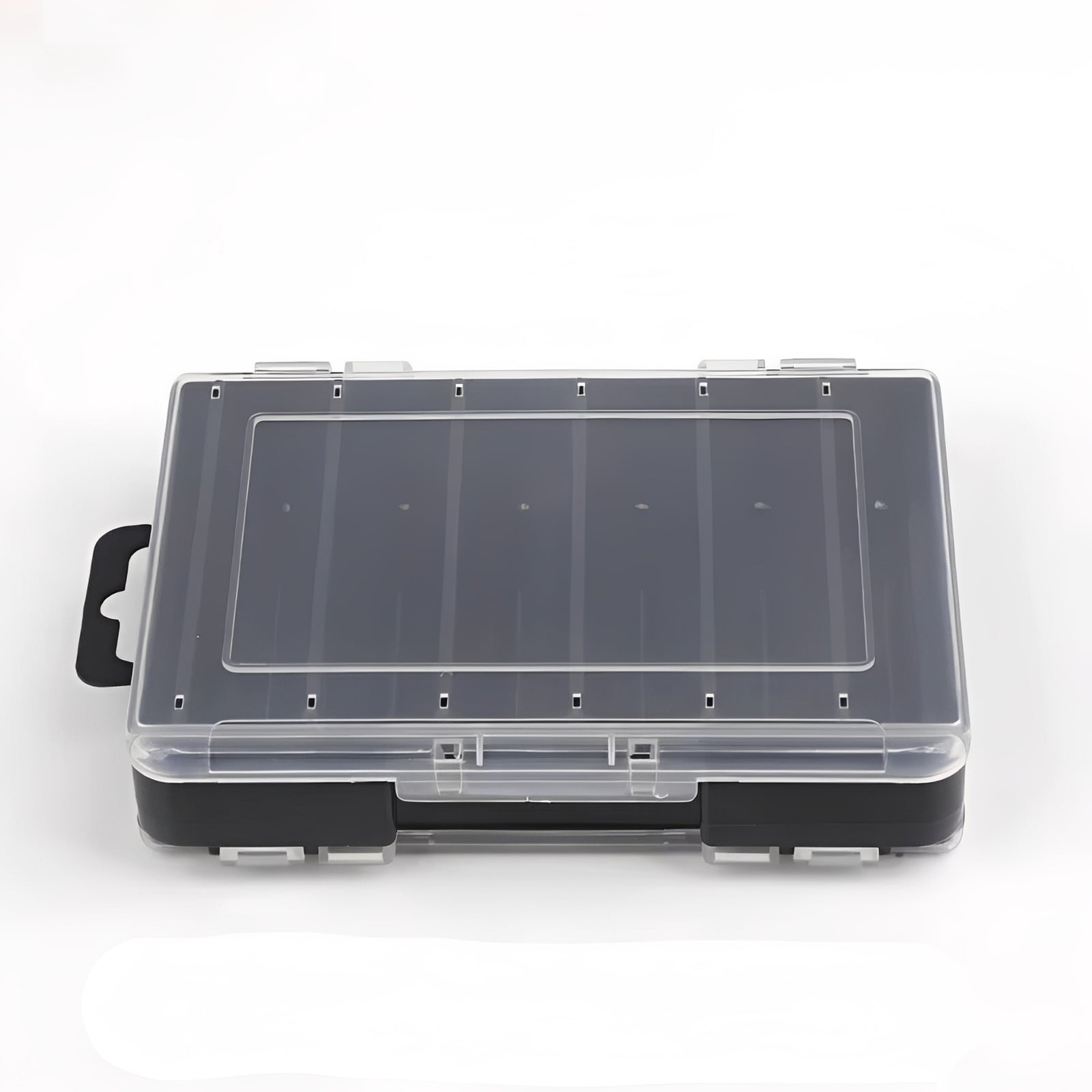 [Hometech] Fishing Tackle Box with Double Sided Compartment Storage