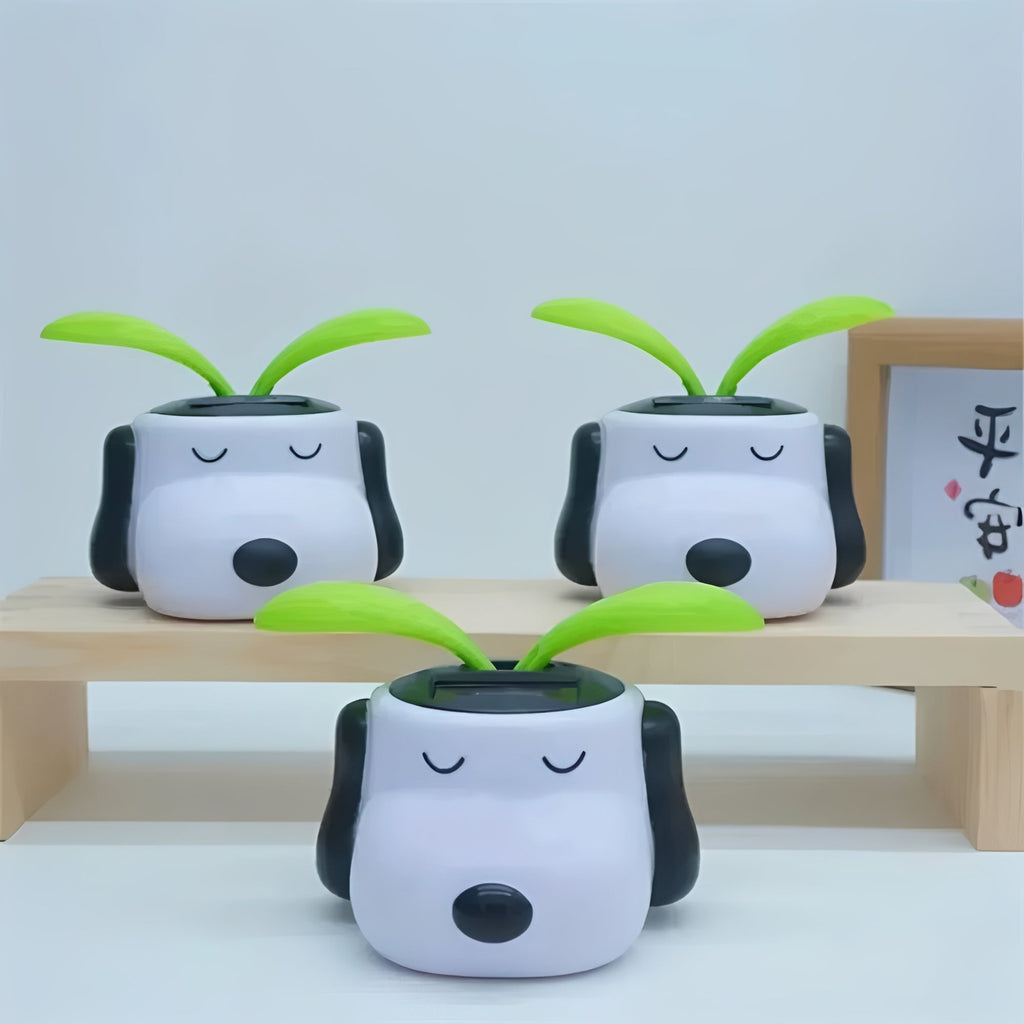 [Hometech] Solar Powered Dashboard Bobble Ornament for Car Interior Decor