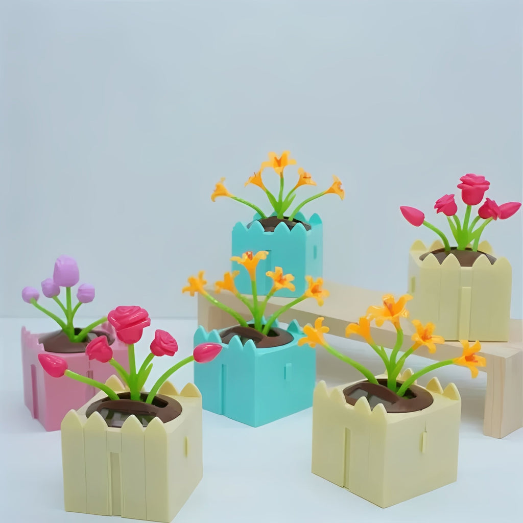 [Hometech] Solar Powered Dashboard Bobble Ornament for Car Interior Decor