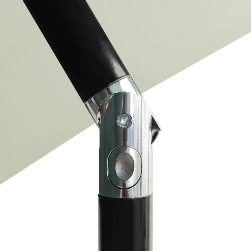 [Hometech] Three Tier Patio Umbrella with Crank Tilt and Aluminum Pole