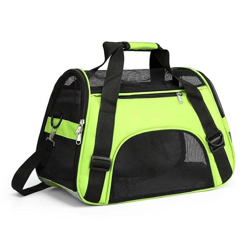 [Hometech] Breathable Mesh Pet Carrier Bag for Small Dogs and Cats
