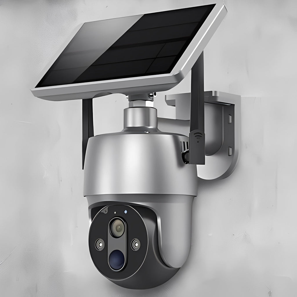 [Hometech] Solar Powered Security Camera for Outdoor Surveillance Monitoring