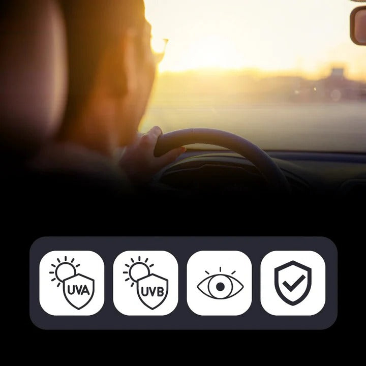 [Hometech] Adjustable Car Sun Visor Extender for Day and Night Driving