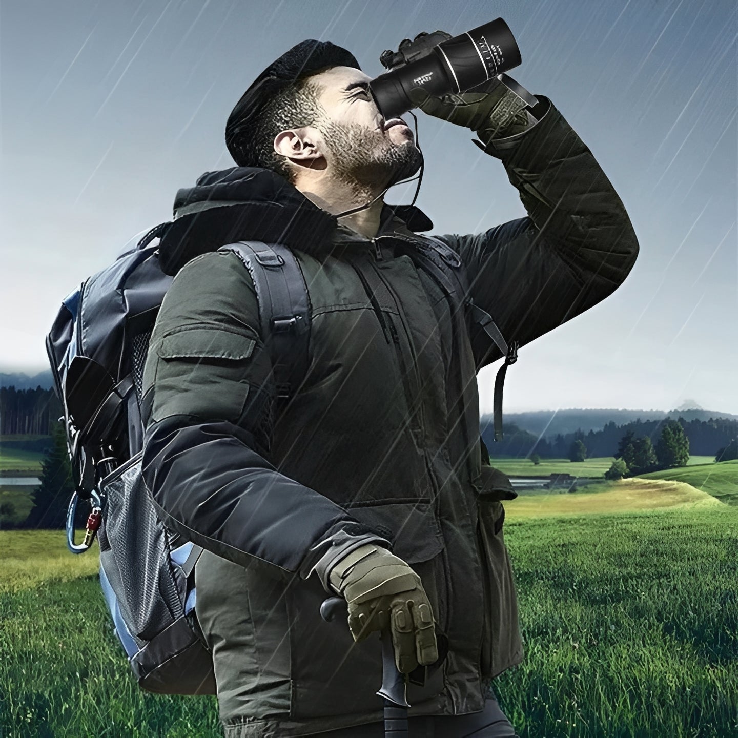 [Hometech] Adjustable Monocular with Zoom for Long Distance Viewing