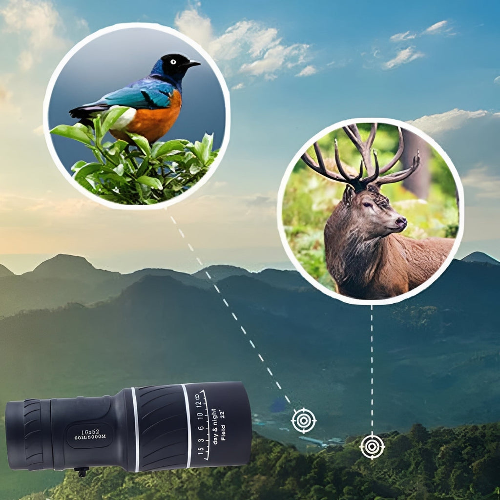 [Hometech] Adjustable Monocular with Zoom for Long Distance Viewing