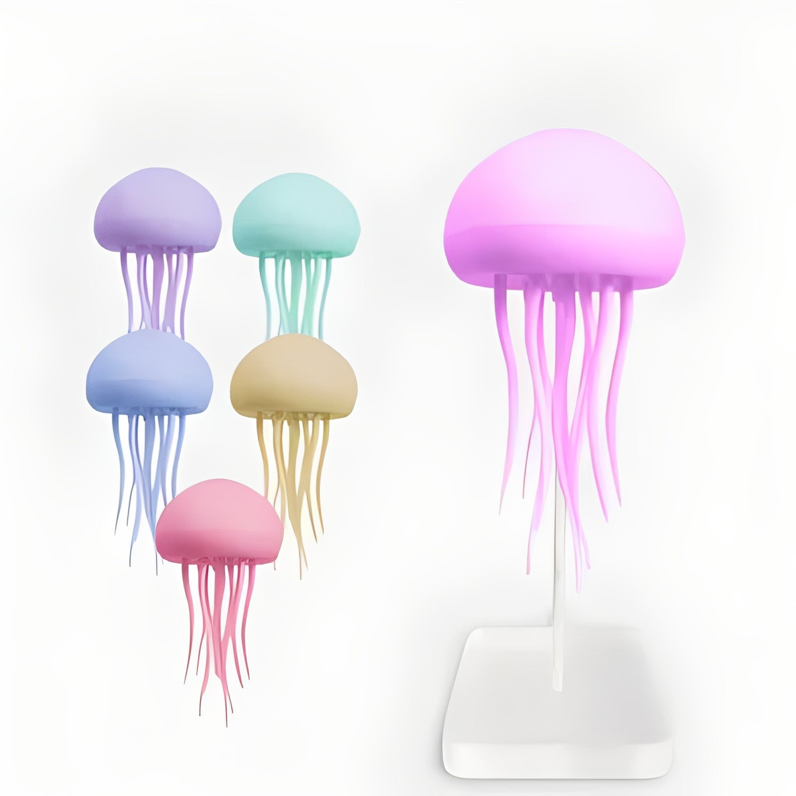 [Hometech] LED Jellyfish Lamp with Swimming Animation Effect