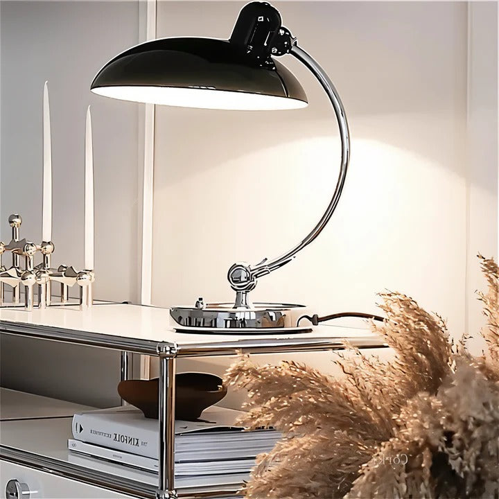 [Hometech] Vintage Adjustable Dome Desk Lamp with Iron Finish