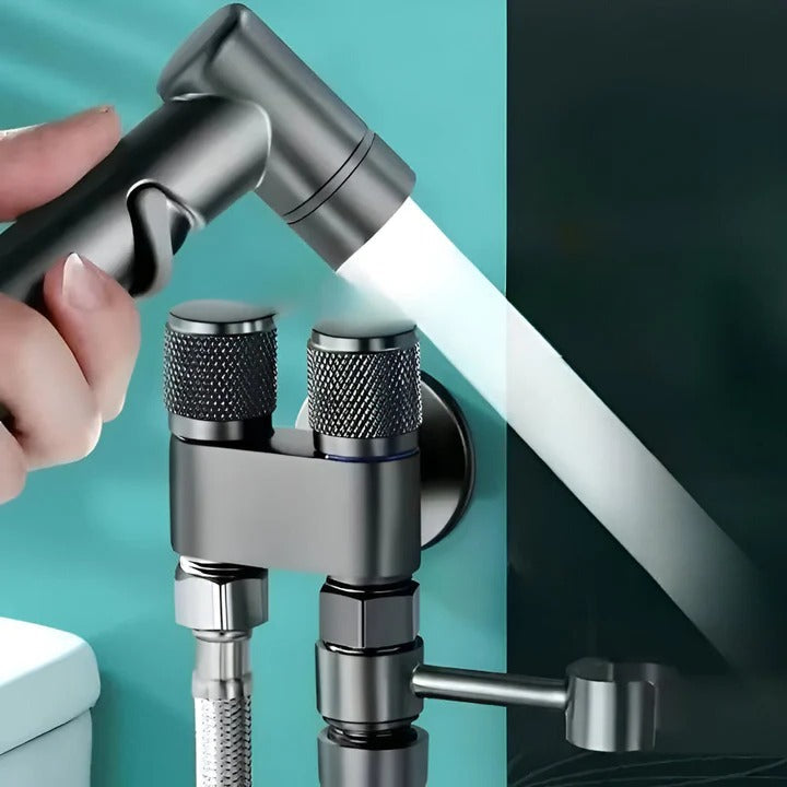 [Hometech] Handheld Toilet Bidet Sprayer with Wall Mount
