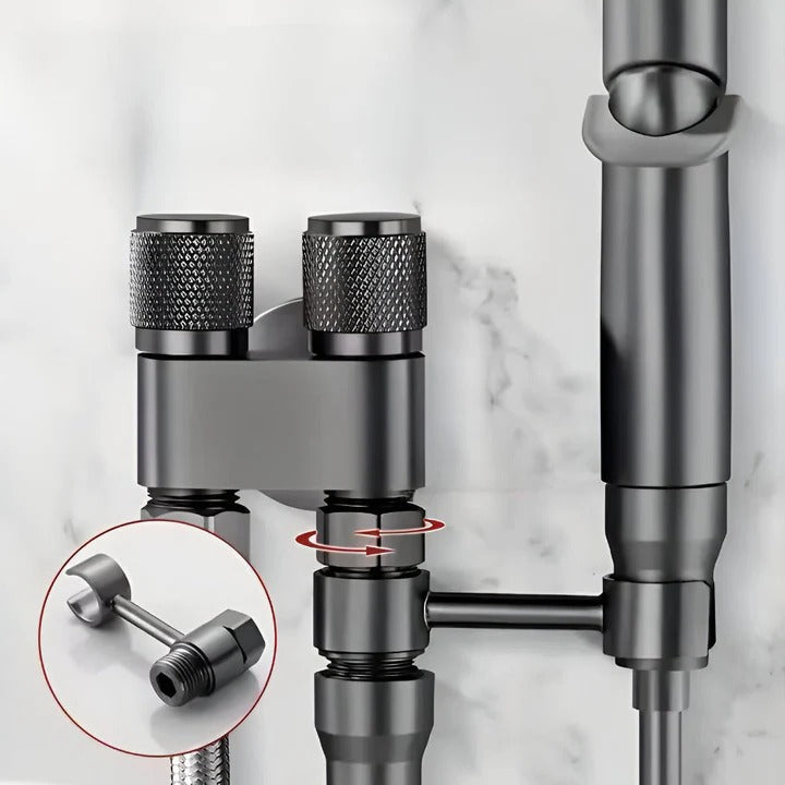 [Hometech] Handheld Toilet Bidet Sprayer with Wall Mount