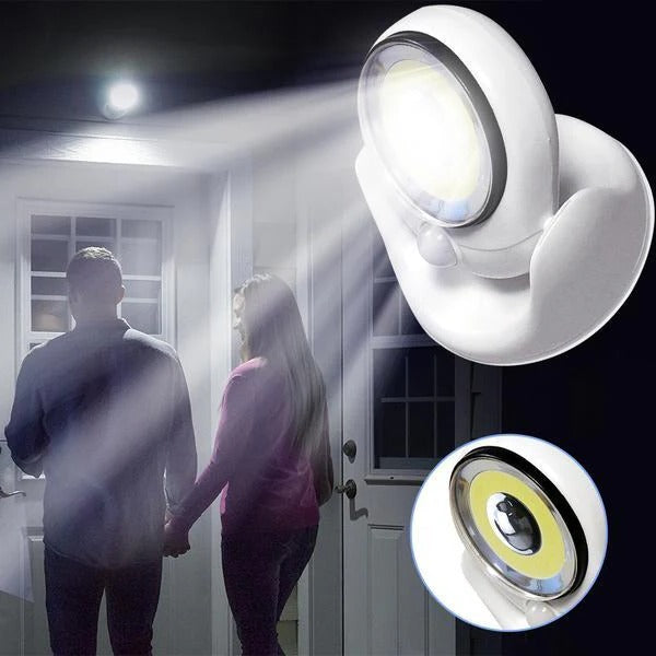 [Hometech] Motion Sensor LED Outdoor Light with Weatherproof Design