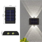 [Hometech] Solar LED Outdoor Wall Light for Energy Efficient Lighting